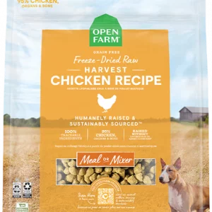 Open Farm Harvest Chicken Freeze Dried Raw Morsels for Dogs