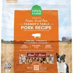 Open Farm Farmer's Table Pork Freeze Dried Raw Morsels for Dogs