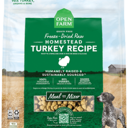 Open Farm Homestead Turkey Freeze Dried Raw Morsels for Dogs