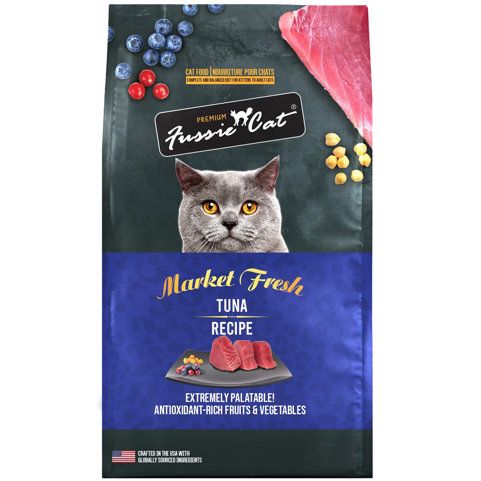 Fussie Cat Tuna Cat Kibble 3.5lb