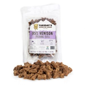 Tuesday's 95% Venison Training Bites