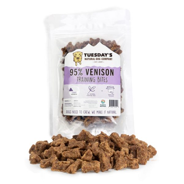 Tuesday's 95% Venison Training Bites