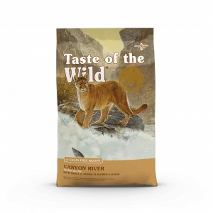 Taste of the Wild Canyon River Feline Recipe with Trout & Smoke Flavored Salmon Cat Kibble