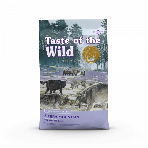 Taste of the Wild Sierra Mountain Canine Recipe with Roasted Lamb